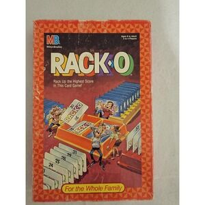 Rack-O Vintage 1992 Card Number Board‎ Game Parker Brothers